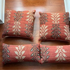 Grandin Road Kilim pillows